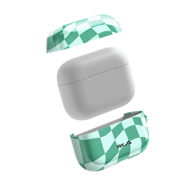 Square Spell AirPods Case (Green)
